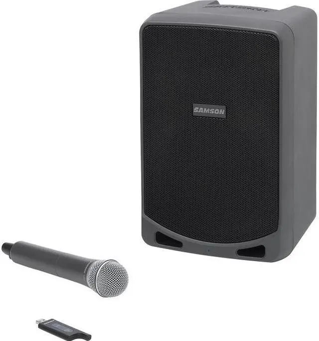 Alt view image 19 of 20 - Samson Expedition XP106w Rechargeable Wireless Portable PA System with Bluetooth