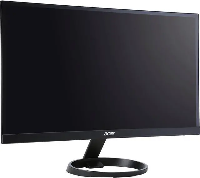 Alt view image 6 of 19 - Acer R241Y 23.8" Full HD LED LCD Monitor - 16:9 - Black - In-plane Switching (IPS) Technology - 1920 x 1080 - 16.7 Million Colors - FreeSync - 250 Nit - 1 ms VRB - 75 Hz Refresh Rate - HDMI - VGA