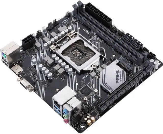 Alt view image 6 of 11 - ASUS PRIME H410I-PLUS/CSM LGA 1200 Intel H410 Mini ITX Intel Motherboard