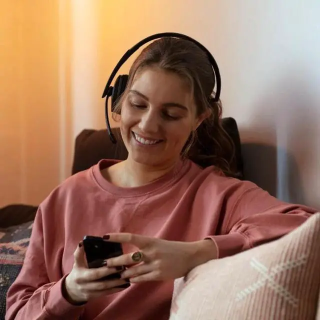 Alt view image 5 of 20 - EPOS I Sennheiser ADAPT 230 Wireless Mono Computer Headset On Ear Black (1000881)