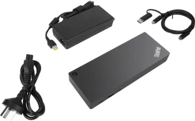 Alt view image 6 of 11 - D Lenovo ThinkPad Hybrid USB-C with USB-A Dock