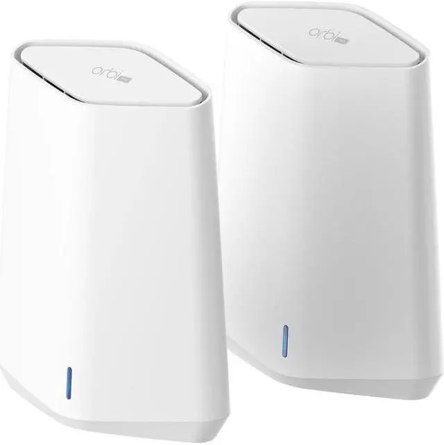 Alt view image 2 of 7 - NETGEAR Orbi Pro WiFi 6 Mini Mesh System (SXK30) - Router with 1 Satellite Extender for Home or Office | 4 SSIDs, VLAN, QoS | Coverage up to 4,000 sq. ft. and 40 Devices | AX1800 (Up to 1.8Gbps)
