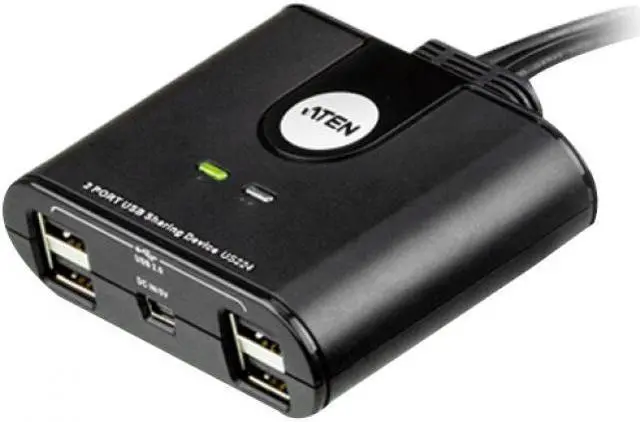 Alt view image 4 of 5 - Aten Corp 4 User 2 Port USB Hub (US224)