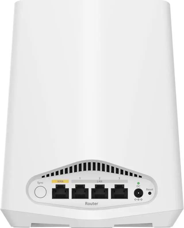 Alt view image 5 of 19 - NETGEAR Orbi Pro WiFi 6 Mini Router for Home or Office (SXR30) | 4 SSIDs, VLAN, QoS | Coverage up to 2,000 sq. ft. and 40 Devices | AX1800 (Up to 1.8Gbps)