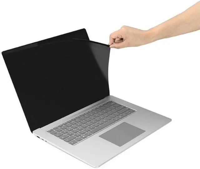 Alt view image 2 of 11 - Kensington MagPro Elite Magnetic Privacy Screen for Surface Laptop 3 15" - For 15"LCD Notebook - Fingerprint Resistant - Anti-glare - TAA Compliant