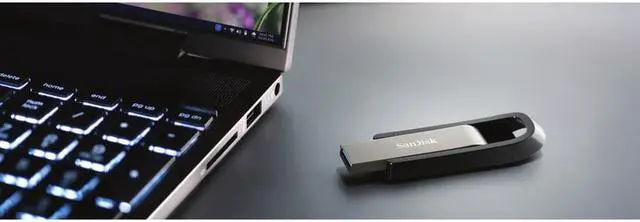 Alt view image 5 of 7 - SanDisk Extreme Go USB 3.2 Drive - 256 GB - USB 3.2 - 400 MB/s Read Speed - 240 MB/s Write Speed - 128-bit AES - Lifetime Warranty