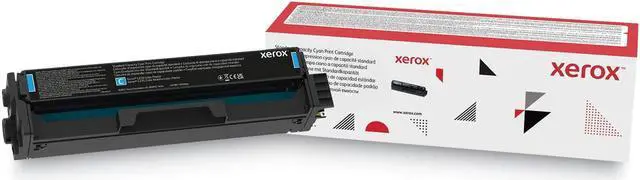 Main image of Genuine Xerox Cyan Standard Capacity Print Cartridge, Xerox C230/C235 Color Printer/Multifunction, (Use & Return)