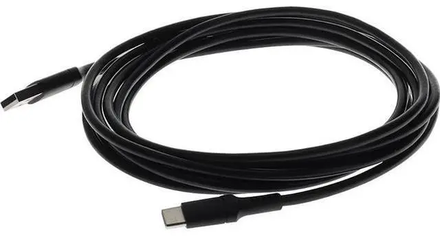 Alt view image 5 of 13 - AddOn 2.0m 6.6ft USB-C Male to USB 2.0 A Male Sync and Charge Black Cable USBC2USB2MB