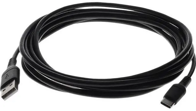 Alt view image 6 of 13 - AddOn 2.0m 6.6ft USB-C Male to USB 2.0 A Male Sync and Charge Black Cable USBC2USB2MB