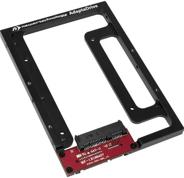 Alt view image 3 of 3 - NewerTech AdaptaDrive 2.5" to 3.5" Drive Converter Bracket. Model NWTADPTADRV