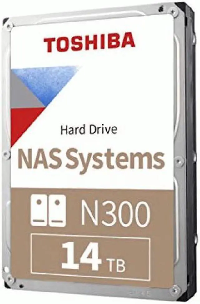 Alt view image 2 of 16 - TOSHIBA N300 HDWG31EXZSTA 14TB 7200 RPM 512MB Cache SATA 6.0Gb/s 3.5" Internal Hard Drive
