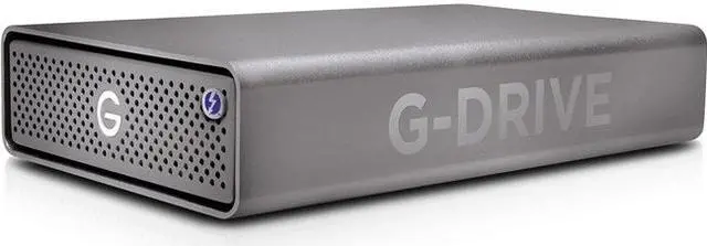 Alt view image 2 of 11 - SanDisk Professional G-DRIVE Pro 6TB Desktop Hard Drive External Space Gray SDPH51J006TNBAAD