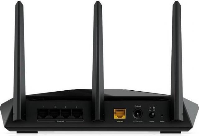 Alt view image 3 of 5 - Netgear Nighthawk AX2400 Dual Band Router, Black (RAX30-100NAS)