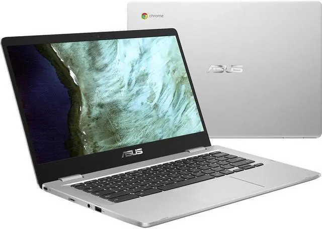 Alt view image 3 of 16 - ASUS C423NA-DB42F Chromebook Intel Celeron N3350 (1.1 GHz) 4 GB LPDDR4 Memory 32 GB eMMC 14.0" Chrome OS