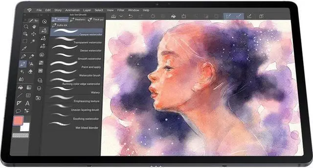 Alt view image 4 of 19 - Samsung Galaxy Tab S7 FE SM-T733 Tablet - 12.4" WQXGA - Kryo 570 Dual-core (2 Core) 2.20 GHz + Kryo 570 Hexa-core (6 Core) 1.80 GHz - 4 GB RAM - 64 GB Storage - Android 11 - Mystic Black - Qualco