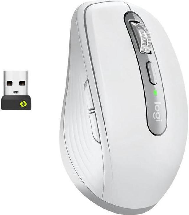  Logitech MX Anywhere 3 for Business – Wireless Mouse, Compact,  Ultrafast, Any Surface Tracking, Rechargeable, Logi Bolt Technology,  Bluetooth, Windows/Mac/iPad OS - Pale Gray : Electronics