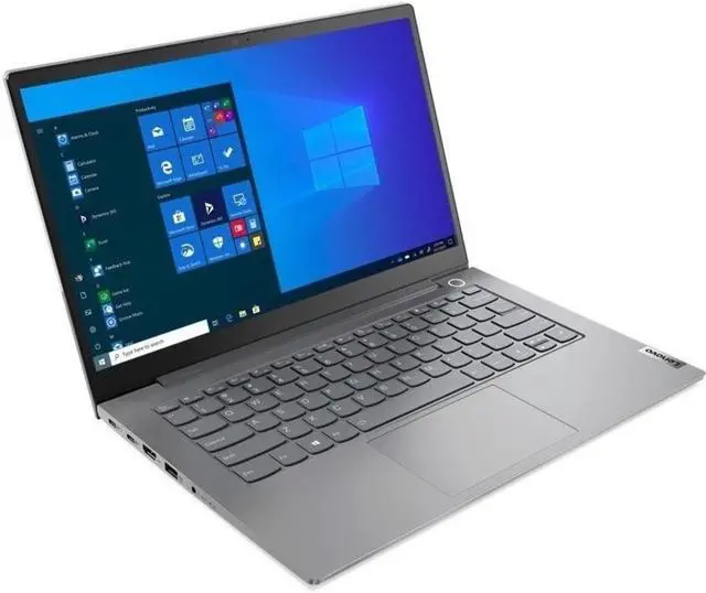 Alt view image 3 of 20 - Lenovo ThinkBook 14 G3 ACL 21A2009DUS 14" Notebook - Full HD - 1920 x 1080 - AMD Ryzen 7 5700U Octa-core (8 Core) 1.80 GHz - 24 GB RAM - 512 GB SSD - Mineral Gray - AMD Chip - Windows 10 Pro - AM