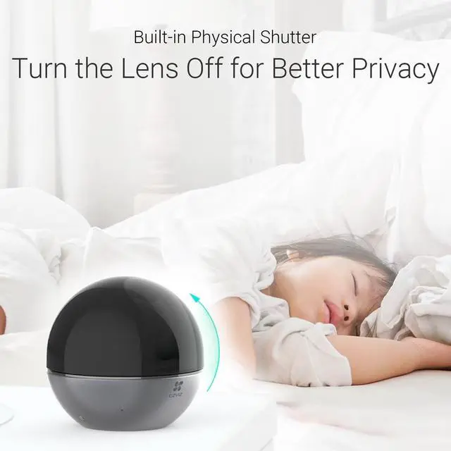Alt view image 17 of 20 - EZVIZ EZC6W3H4 C6W Smart Wi-Fi 2K HD Indoor Security Camera