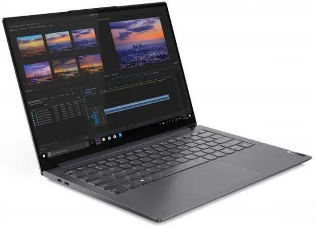Alt view image 4 of 17 - Lenovo Ideapad Slim 7 Pro 14" 2.8K Touchscreen Laptop Intel Core i5-11300H 16GB RAM 512GB SSD Slate Grey