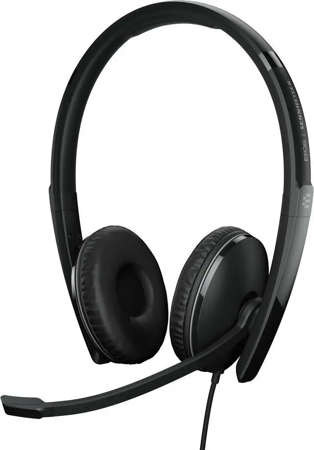 Alt view image 7 of 11 - EPOS | SENNHEISER ADAPT 160T ANC USB-C Headset - Stereo - USB Type C, USB Type A - Wired - On-ear - Binaural - Ear-cup - Noise Cancelling Microphone - Noise Canceling