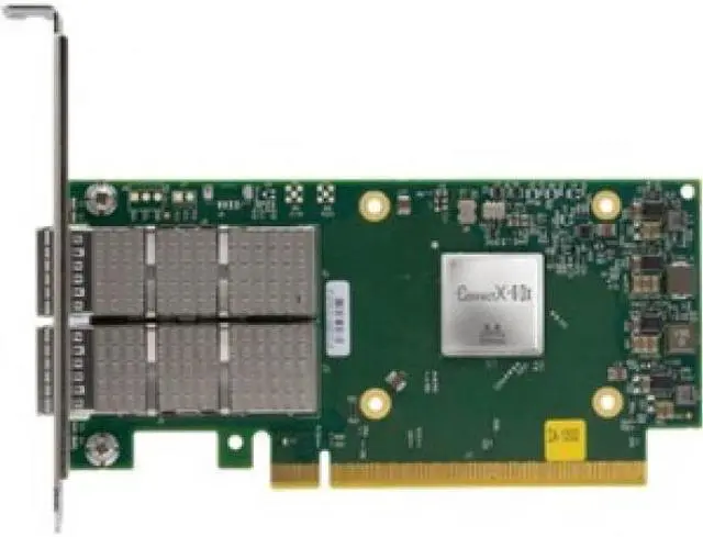 Alt view image 2 of 4 - Mellanox ConnectX-6 Dx Ethernet SmartNIC - PCI Express 4.0 x8 - 2 Port(s) - Optical Fiber - 25GBase-X - Plug-in Card