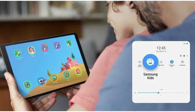 Alt view image 2 of 20 - Samsung Galaxy Tab A7 Lite SM-T227U Tablet - 8.7" WXGA+ - Cortex A53 Quad-core (4 Core) 2.30 GHz + Cortex A53 Quad-core (4 Core) 1.80 GHz - 3 GB RAM - 32 GB Storage - Android 11 - 4G - Gray - Med