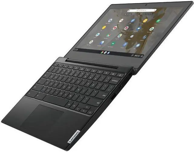 Alt view image 3 of 20 - Lenovo IdeaPad 3 CB 11AST5 82H4000EUS 11.6" Chromebook - HD - 1366 x 768 - AMD A-Series A6-9220C Dual-core (2 Core) 1.80 GHz - 4 GB RAM - 64 GB Flash Memory - Onyx Black - AMD Chip - Chrome OS -