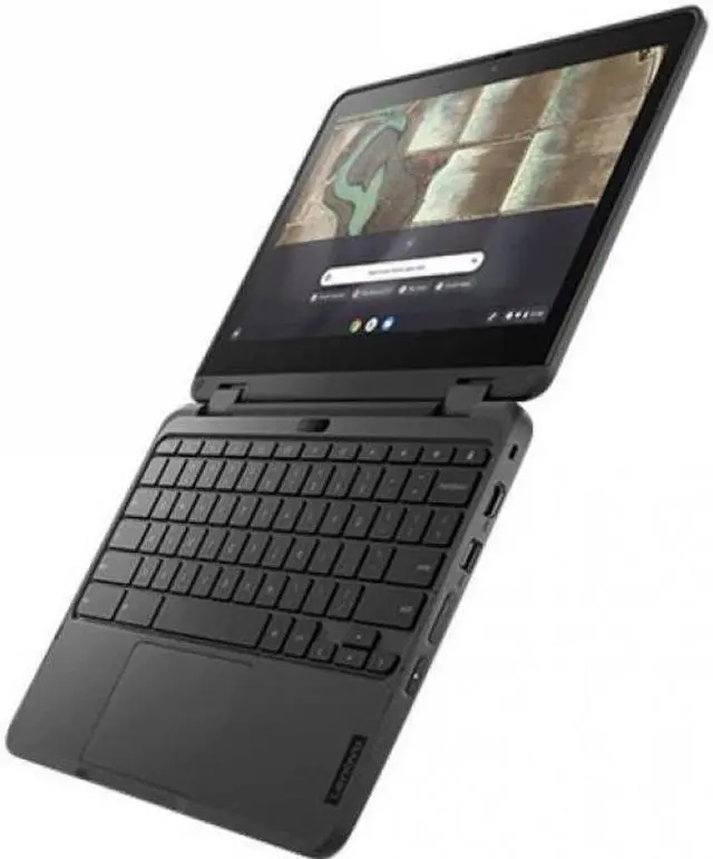 Alt view image 4 of 20 - Lenovo 500e Chromebook Gen 3 82JB0002US 11.6" Touchscreen 2 in 1 Chromebook - HD - 1366 x 768 - Intel Celeron N5100 Quad-core (4 Core) 1.10 GHz - 8 GB RAM - 64 GB Flash Memory - Gray - Chrome OS