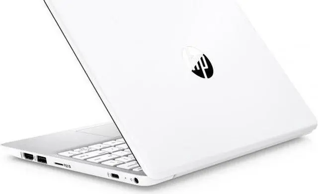 Alt view image 4 of 16 - HP Stream 11.6" Laptop Intel Celeron N4020 4GB RAM 64GB eMMC Diamond White - Intel Celeron N4020 Dual-core - Intel UHD Graphics 600 - Dual front facing Speakers - 25GB Dropbox Storage for 12 Mont