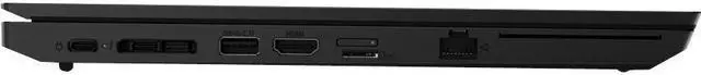 Alt view image 3 of 9 - Lenovo ThinkPad L14 Gen1 20U5004SUS 14" Touchscreen Notebook - Full HD - 1920 x 1080 - AMD Ryzen 5 PRO 4650U Hexa-core (6 Core) 2.10 GHz - 8 GB RAM - 256 GB SSD - Glossy Black - Windows 10 Pro -
