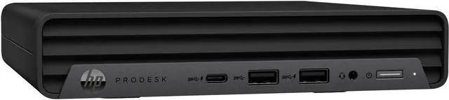 Alt view image 2 of 6 - HP Business Desktop ProDesk 600 G6 Desktop Computer - Intel Core i5 10th Gen i5-10500T Hexa-core (6 Core) 2.30 GHz - 8 GB RAM DDR4 SDRAM - 256 GB M.2 PCI Express NVMe SSD - Desktop Mini - Intel Q470 C