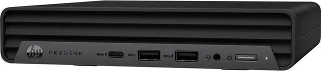 Alt view image 3 of 6 - HP Business Desktop ProDesk 600 G6 Desktop Computer - Intel Core i5 10th Gen i5-10500T Hexa-core (6 Core) 2.30 GHz - 8 GB RAM DDR4 SDRAM - 256 GB M.2 PCI Express NVMe SSD - Desktop Mini - Intel Q470 C
