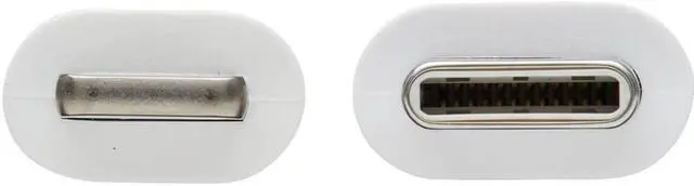 Alt view image 13 of 14 - Tripp Lite Safe-IT M102AB-01M-WH Lightning-USB-C Data Transfer Cable