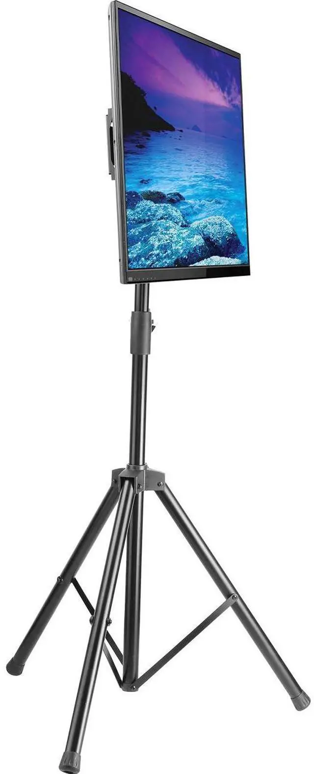 Alt view image 5 of 15 - Portable TV Monitor Digital Signage Stand Tripod 37-70in Display