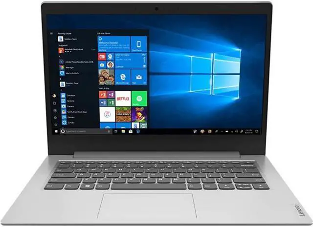 Alt view image 5 of 9 - Lenovo IdeaPad 1 14ADA05 14" Notebook - Full HD - 1920 x 1080 - AMD Athlon Silver 3050e Dual-core (2 Core) 1.40 GHz - 4 GB RAM - 128 GB SSD - Platinum Gray - AMD Chip - Windows 11 Home - 82GW009WUS