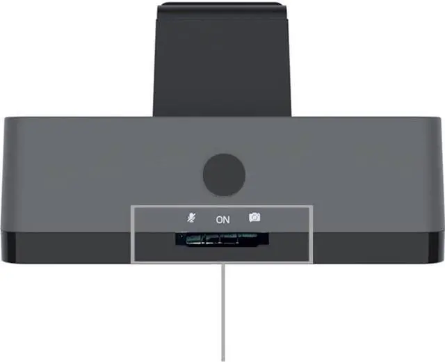 Alt view image 5 of 20 - Adesso CyberTrack K1 Webcam - 2.1 Megapixel - 30 fps - USB 2.0 - 1920 x 1080 Video - CMOS Sensor - Fixed Focus - Microphone - Monitor, Notebook, TV - Windows 10