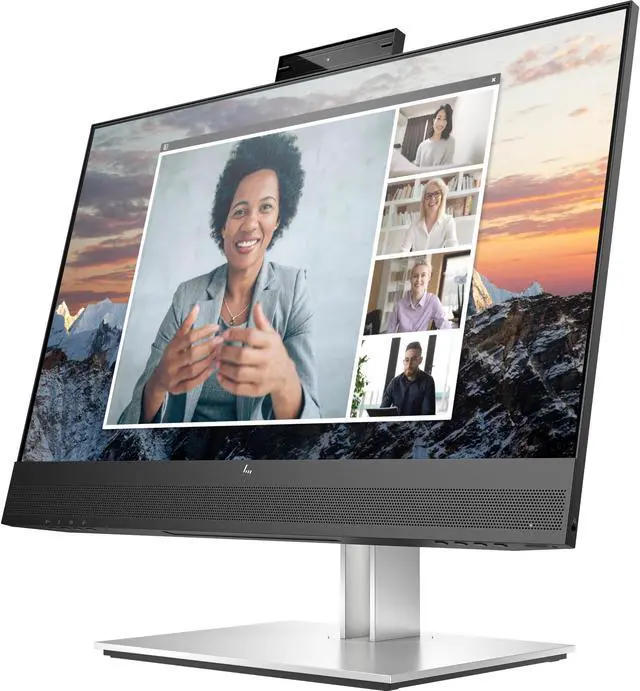 Alt view image 4 of 20 - HP E24m G4 24" (23.8" viewable) Full HD LCD Monitor - 16:9 - 24" Class - In-plane Switching (IPS) Technology - 1920 x 1080 - 300 Nit - 75Hz (40Z32AA#ABA)