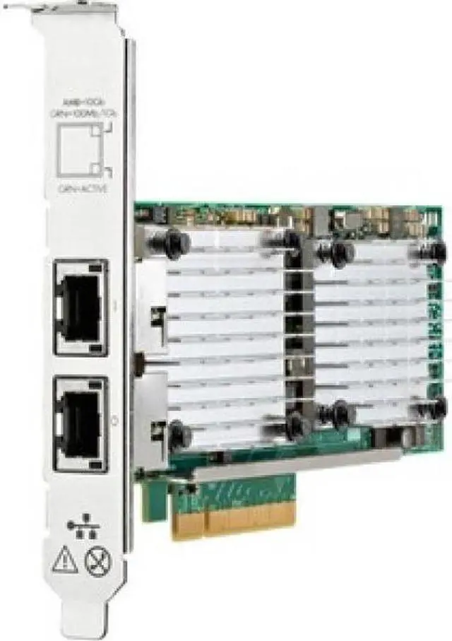 Alt view image 3 of 7 - HPE 10GBE 2P Base-T QL41132HL Adapter