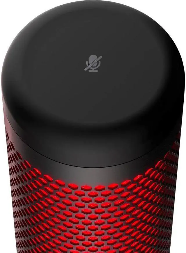 Alt view image 5 of 13 - HyperX 4P5P6AA QuadCast Electret USB Condenser Microphone