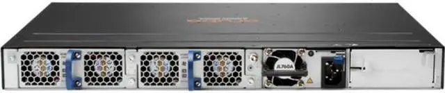 Alt view image 2 of 5 - Aruba 6300M 48-port 1GbE and 4-port SFP56 Power-to-Port 2 Fan Trays 1 PSU Bundle - 48 Ports - Manageable - TAA Compliant - 3 Layer Supported - Modular - 75 W Power Consumption - Twisted Pair, Optical