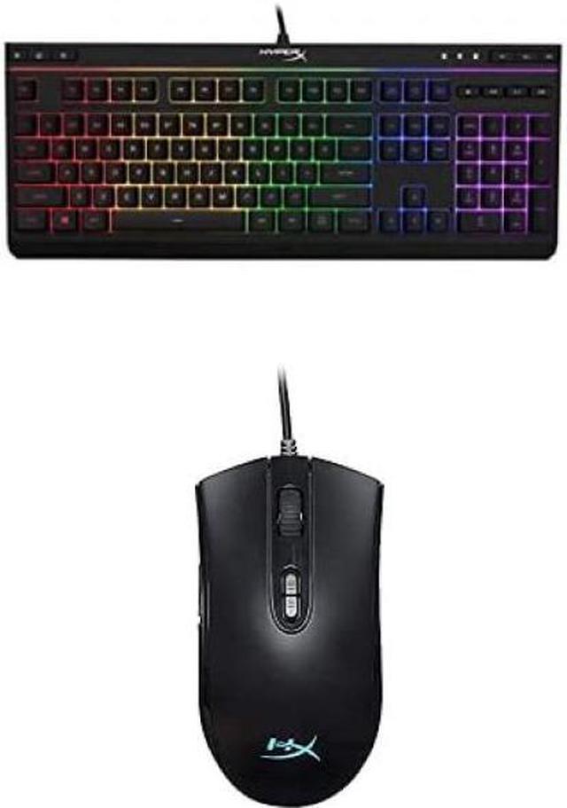 Alt view image 5 of 13 - HyperX Alloy Core RGB - Membrane Gaming Keyboard, Comfortable Quiet Silent Keys with RGB LED Lighting Effects, Spill Resistant, Dedicated Media Keys, Compatible with Windows 10/8.1/8/7 - Black