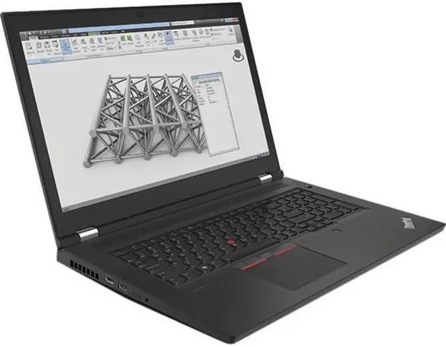 Alt view image 4 of 15 - Lenovo ThinkPad P17 G2 20YU001KUS 17.3" Mobile Workstation - 4K UHD - 3840 x 2160 - Intel Core i7 11th Gen i7-11850H Octa-core (8 Core) 2.50 GHz - 8 GB RAM - 512 GB SSD - Black - Intel WM590 Chip