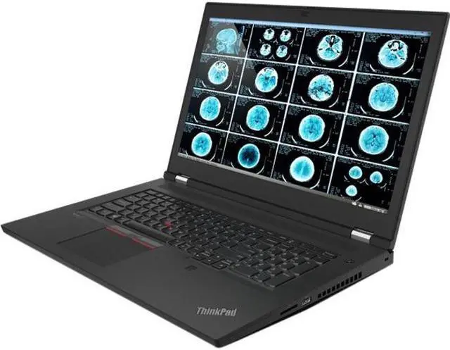 Alt view image 5 of 15 - Lenovo ThinkPad P17 G2 20YU001KUS 17.3" Mobile Workstation - 4K UHD - 3840 x 2160 - Intel Core i7 11th Gen i7-11850H Octa-core (8 Core) 2.50 GHz - 8 GB RAM - 512 GB SSD - Black - Intel WM590 Chip