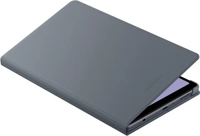 Alt view image 2 of 10 - Samsung Carrying Case (Book Fold) for 8.7" Samsung Galaxy Tab A7 Lite Tablet - Gray - Ding Resistant