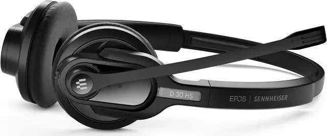 Alt view image 8 of 17 - Epos 1000992 Binaural DECT Headset IMPACT D 30 USB ML - US