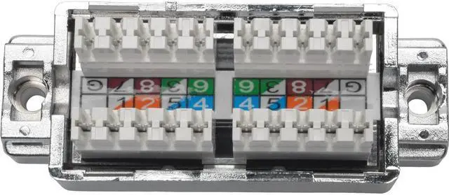 Alt view image 10 of 15 - TRIPP LITE N237-001-SH Cat5e/6 Shielded Surface-Mount Junction Box, 110 IDC
