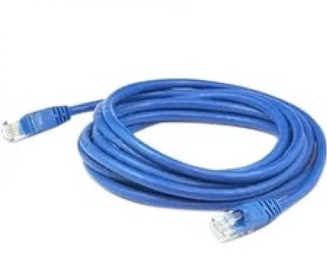 Alt view image 3 of 5 - AddOn 7ft RJ-45 (Male) to RJ-45 (Male) Straight Blue Cat7 S/FTP PVC Copper Patch Cable - 7 ft Category 7 Network Cable for Network Device, Peripheral Device - First End: 1 x RJ-45 Male Network - Secon