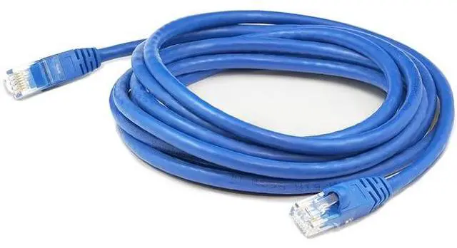 Alt view image 3 of 3 - AddOn 3ft RJ-45 (Male) to RJ-45 (Male) Straight Blue Cat7 S/FTP PVC Copper Patch Cable - 3 ft Category 7 Network Cable for Network Device - First End: 1 x RJ-45 Male Network - Second End: 1 x RJ-45 Ma
