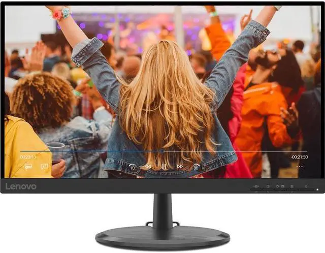 Alt view image 5 of 20 - Lenovo 21.45" 75 Hz VA FHD 4ms FreeSync (AMD Adaptive Sync) 1920 x 1080 Flat Panel Monitor D22e-20