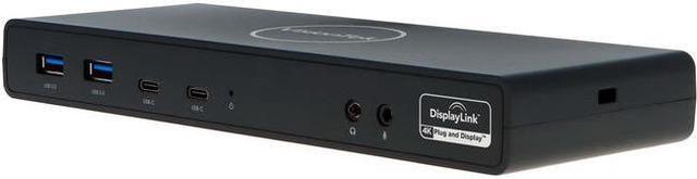 Alt view image 2 of 20 - VisionTek VT4510 Dual Display 4K USB 3.0 & USB-C Docking Station